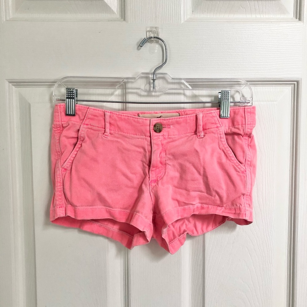 Women’s Pink Cotton Shorts
